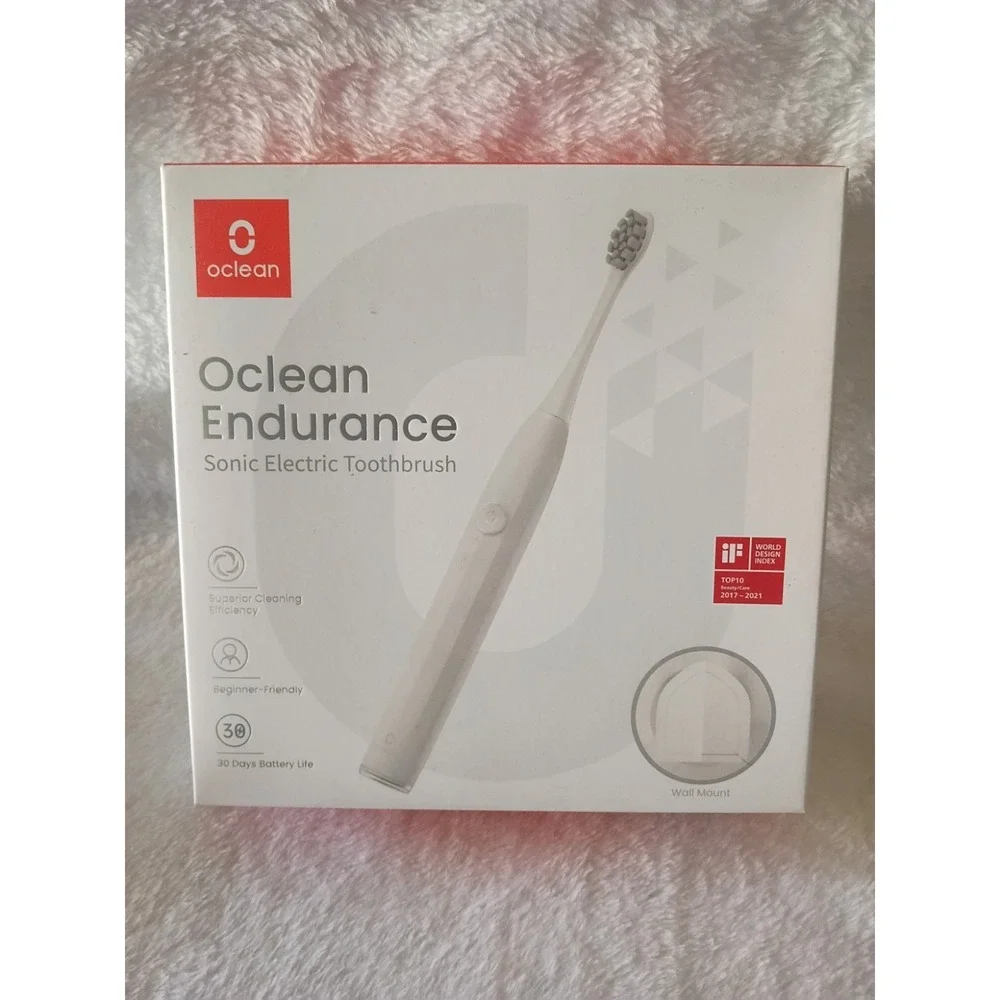 Oclean Endurance Sonic Electric Toothbrush E5501 White USB-C Rechargeable 72,000